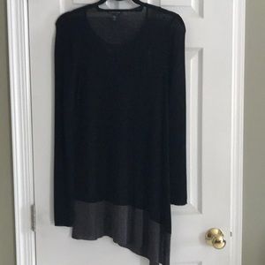 Asymmetrical EIleen Fisher tunic.